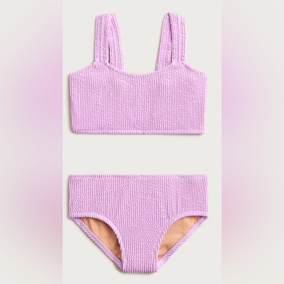 Crewcuts Other - Crewcuts Lilac Textured Two-Piece Underwear Set